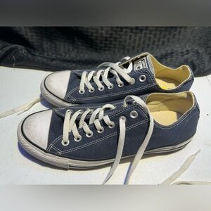 Converse Chuck Taylor Low Navy Blue Size 9 125810F